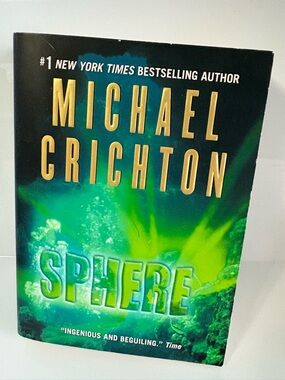 📚 3/$25 📚 The Sphere by Michael Crichton Book